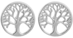 Bijou Brigitte Ohrringe 925Er Silber|Boho-Schmuck>Ohrstecker - Graceful Tree silber
