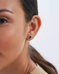 Bijou Brigitte Ohrringe 925Er Silber|Ohrringe 925Er Silber>Ohrstecker - Green Princess grün