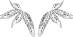 Bijou Brigitte Blumenschmuck|Ohrstecker>Ohrstecker - Half Petals silber