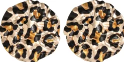 Bijou Brigitte Ohrringe Gold|Leo-Schmuck>Ohrstecker - Hammered Leo schwarz, gold