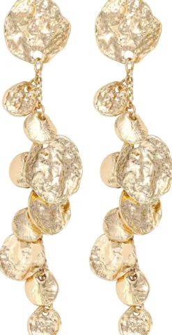 Bijou Brigitte Ohrringe Gold|Ohrstecker>Ohrstecker - Hammered Plates gold
