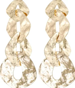 Bijou Brigitte Ohrringe Gold|Ohrstecker>Ohrstecker - Hammered Spark gold