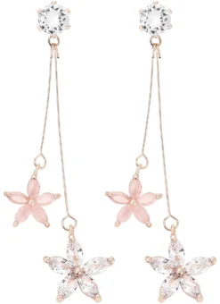 Bijou Brigitte Ohrstecker|Bunter Schmuck>Ohrstecker - Hanging Flowers mehrfarbig