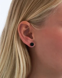 Bijou Brigitte Ohrstecker>Ohrstecker - Hanteln schwarz