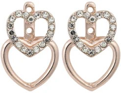Bijou Brigitte Für Bestimmte Personen|Ohrstecker>Ohrstecker - Heart Beating roségold