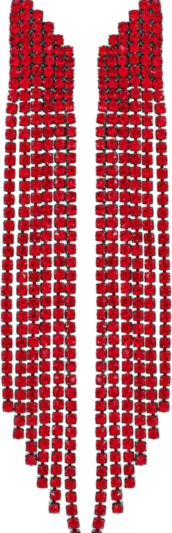 Bijou Brigitte Ohrstecker>Ohrstecker - Hot Waterfall rot