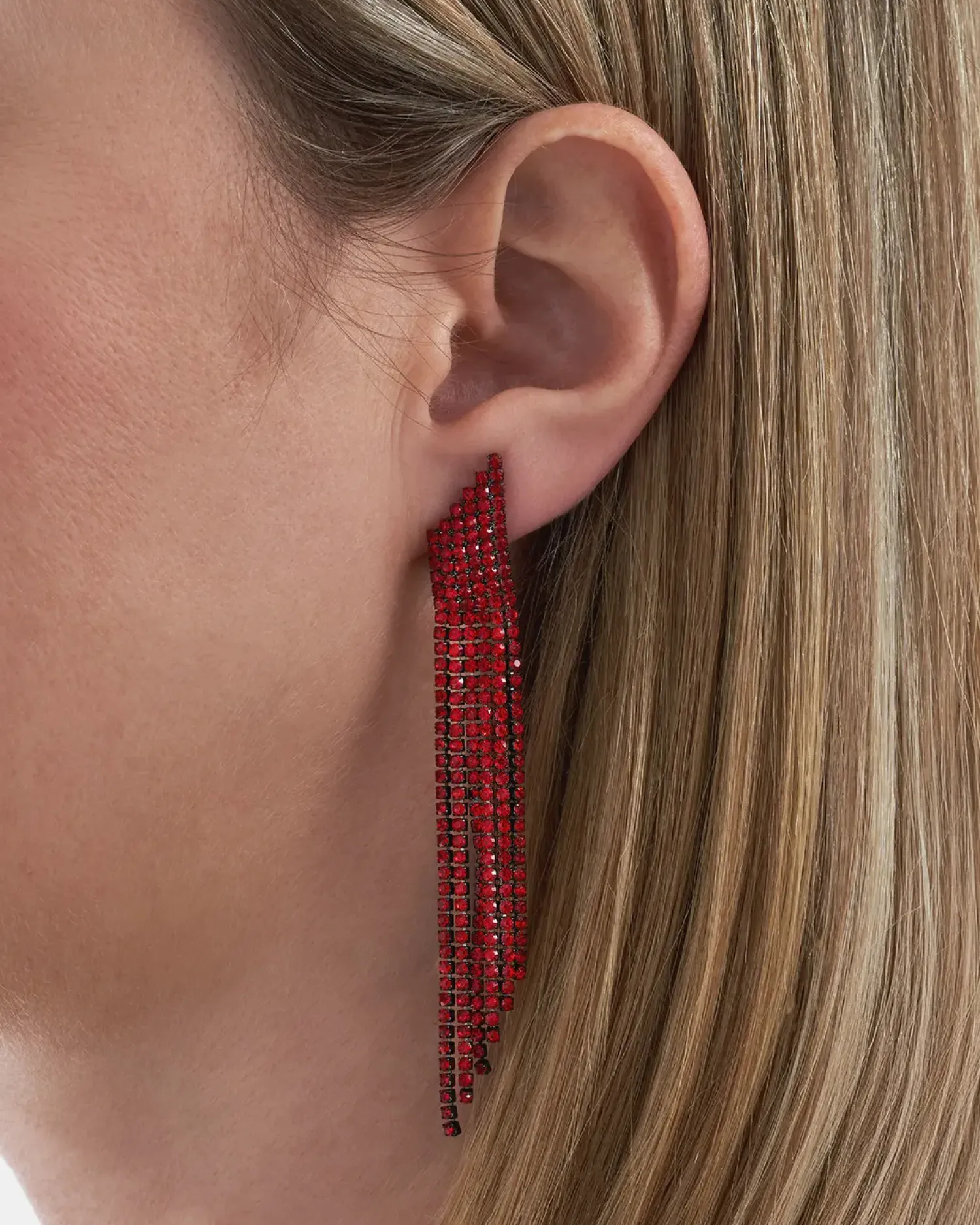 Bijou Brigitte Ohrstecker>Ohrstecker - Hot Waterfall rot