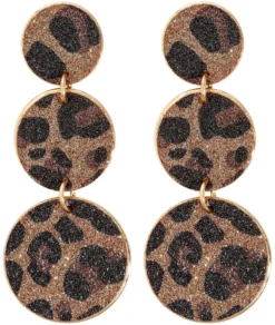 Bijou Brigitte Leo-Schmuck|Ohrstecker>Ohrstecker - Leo Circles braun