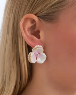Bijou Brigitte Blumenschmuck|Ohrstecker>Ohrstecker - Light Wonder rosa