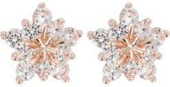 Bijou Brigitte Brautohrringe|Brautschmuck>Ohrstecker - Little Rosé Star roségold