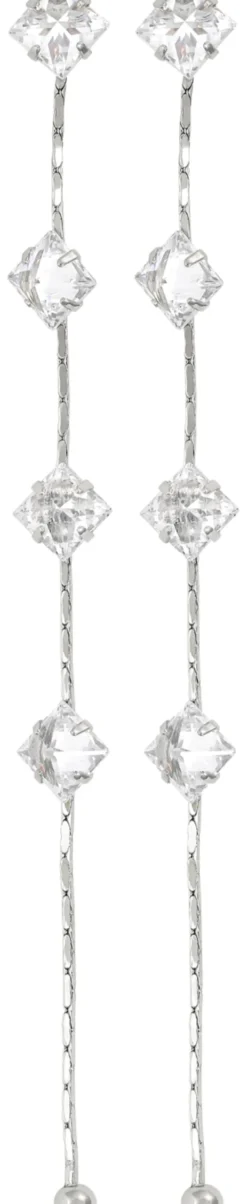 Bijou Brigitte Brautohrringe|Brautschmuck>Ohrstecker - Long Shine silber