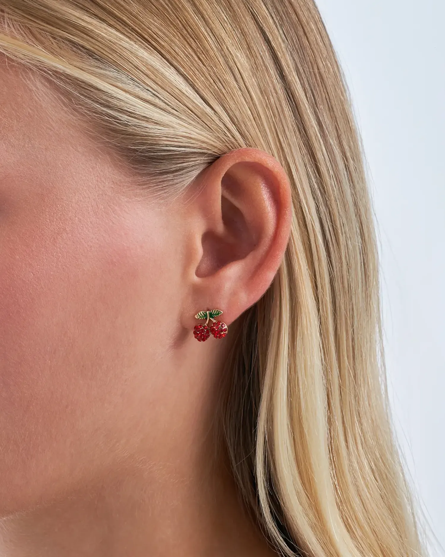 Bijou Brigitte Ohrstecker>Ohrstecker - Lovely Cherries rot