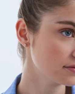 Bijou Brigitte Ohrringe Gold|Ohrstecker>Ohrstecker - Love Spark rosa, gold