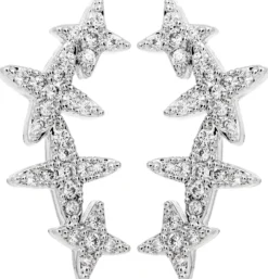 Bijou Brigitte Ohrstecker>Ohrstecker - Luxury Stars silber