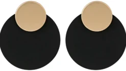 Bijou Brigitte Ohrstecker>Ohrstecker - Matt Colours schwarz