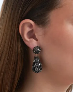 Bijou Brigitte Ohrstecker>Ohrstecker - Midnight Gleam schwarz