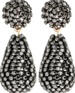 Bijou Brigitte Ohrstecker>Ohrstecker - Midnight Gleam schwarz
