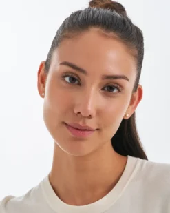Bijou Brigitte Perlenschmuck|Basics>Ohrstecker - Mini Pearls weiß