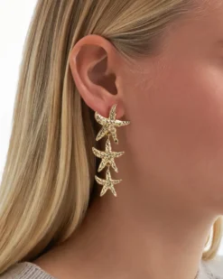 Bijou Brigitte Ohrringe Gold|Maritimer Schmuck>Ohrstecker - Ocean Finds gold