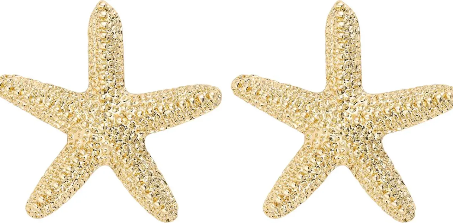Bijou Brigitte Ohrringe Gold|Maritimer Schmuck>Ohrstecker - Ocean Treasures gold