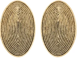 Bijou Brigitte Ohrringe Gold|Ohrstecker>Ohrstecker - Old Oval gold