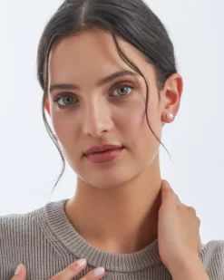 Bijou Brigitte Ohrstecker|Perlenschmuck>Ohrstecker - Pearl Beauty weiß, silber