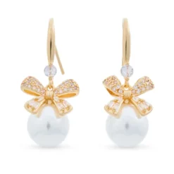Bijou Brigitte Ohrringe Gold|Ohrstecker>Ohrstecker - Pearl Bow gold