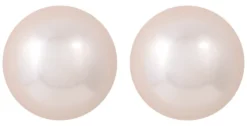 Bijou Brigitte Brautohrringe|Ohrringe 925Er Silber>Ohrstecker - Pearl Rose rosa