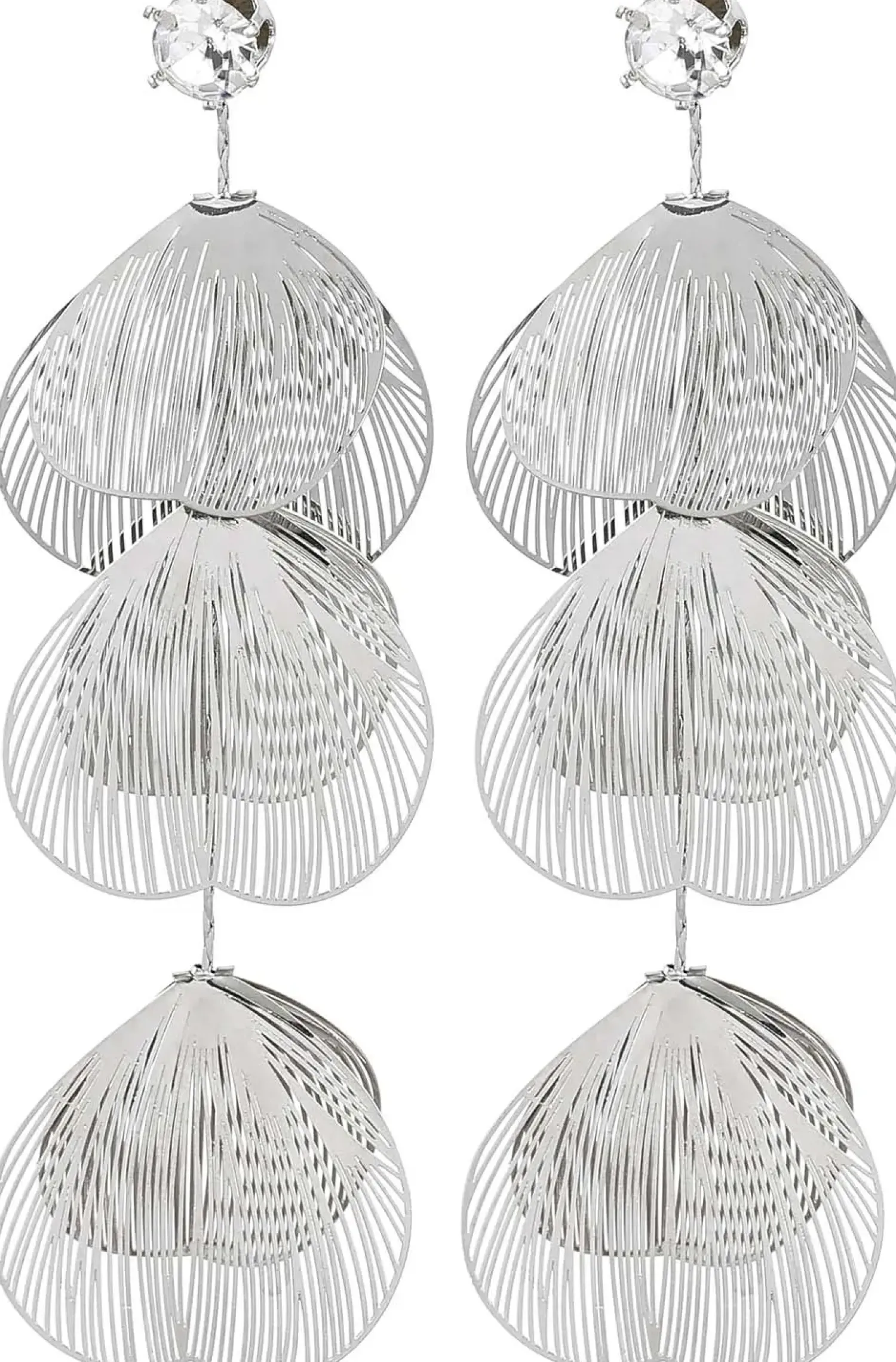 Bijou Brigitte Blumenschmuck|Ohrstecker>Ohrstecker - Perfect Petals silber