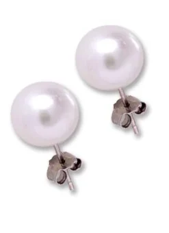 Bijou Brigitte Ohrstecker|Perlenschmuck>Ohrstecker - Perle weiß, silber