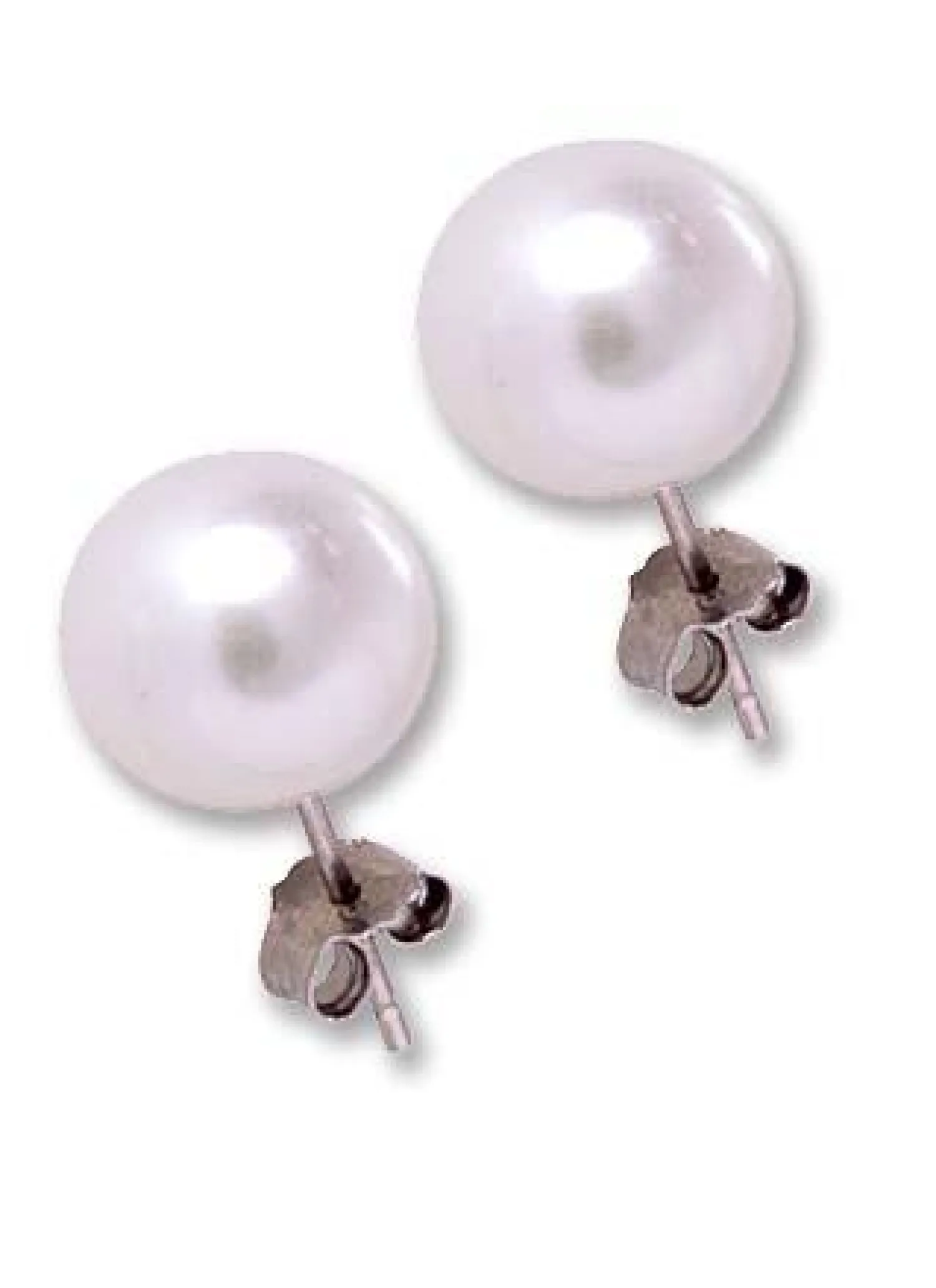 Bijou Brigitte Ohrstecker|Perlenschmuck>Ohrstecker - Perle weiß, silber