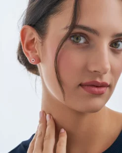 Bijou Brigitte Ohrstecker|Brautohrringe>Ohrstecker - Petite Shine silber