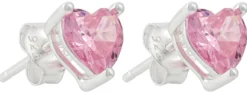 Bijou Brigitte Ohrringe 925Er Silber|Ohrringe 925Er Silber>Ohrstecker - Pink Dream rosa, silber