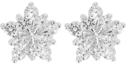 Bijou Brigitte Ohrstecker>Ohrstecker - Pretty Snowflake silber
