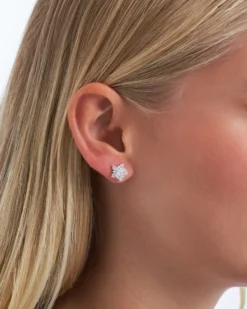 Bijou Brigitte Ohrstecker>Ohrstecker - Pretty Snowflake silber