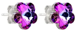 Bijou Brigitte Ohrringe 925Er Silber|Ohrringe 925Er Silber>Ohrstecker - Purple Blossom lila