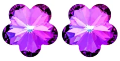 Bijou Brigitte Ohrringe 925Er Silber|Ohrringe 925Er Silber>Ohrstecker - Purple Blossom lila