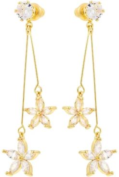Bijou Brigitte Ohrringe Gold|Ohrstecker>Ohrstecker - Radiant Blossom gold