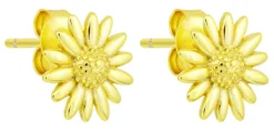 Bijou Brigitte Ohrringe Gold|Blumenschmuck>Ohrstecker- Radiant Flower gold