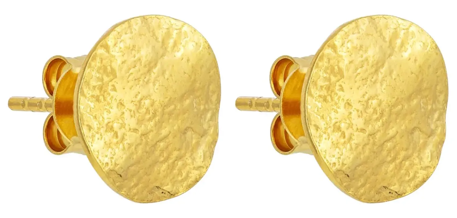 Bijou Brigitte Ohrringe Gold|Ohrstecker>Ohrstecker - Radiant Plates gold