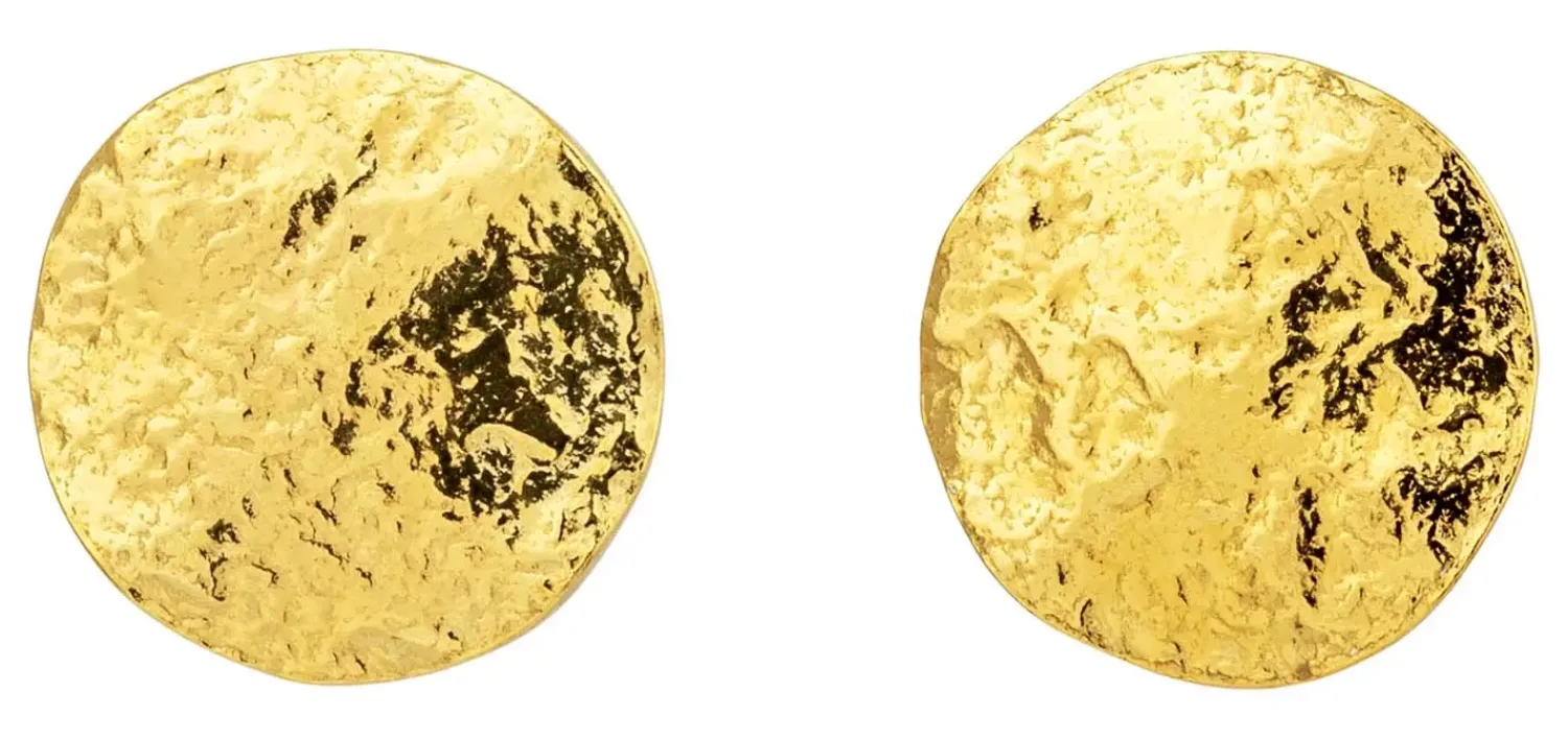 Bijou Brigitte Ohrringe Gold|Ohrstecker>Ohrstecker - Radiant Plates gold