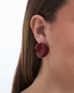 Bijou Brigitte Ohrstecker>Ohrstecker - Red Circles rot