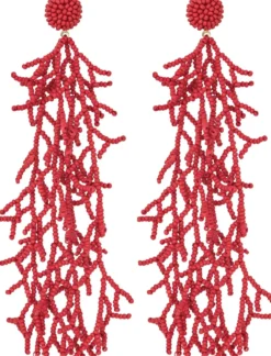 Bijou Brigitte Maritimer Schmuck|Ohrstecker>Ohrstecker - Red Corals rot
