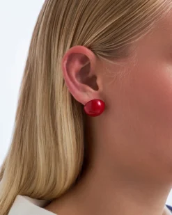 Bijou Brigitte Ohrstecker>Ohrstecker - Red Dots rot