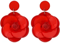 Bijou Brigitte Ohrstecker>Ohrstecker - Red Flowers rot