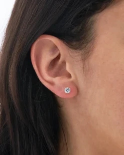 Bijou Brigitte Silver Crystals|Ohrstecker>Ohrstecker - Rich Silver silber