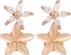 Bijou Brigitte Blumenschmuck|Ohrstecker>Ohrstecker - Rose Blossom roségold