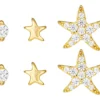 Bijou Brigitte Silver Crystals|Ohrstecker>Ohrstecker-Set - Allstar Trio