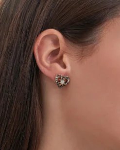 Bijou Brigitte Blumenschmuck|Ohrstecker>Ohrstecker-Set - Edelweiß Trio gold