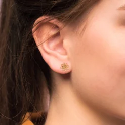 Bijou Brigitte Ohrringe Gold|Ohrstecker><noscript><img width=